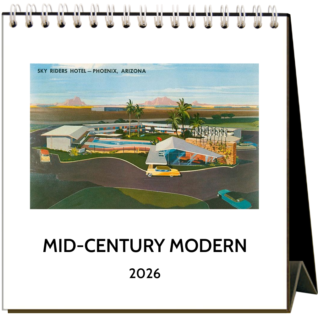Found Image Press - Wholesale Kalender - Mid Century Modern 2026 Bureaukalender0