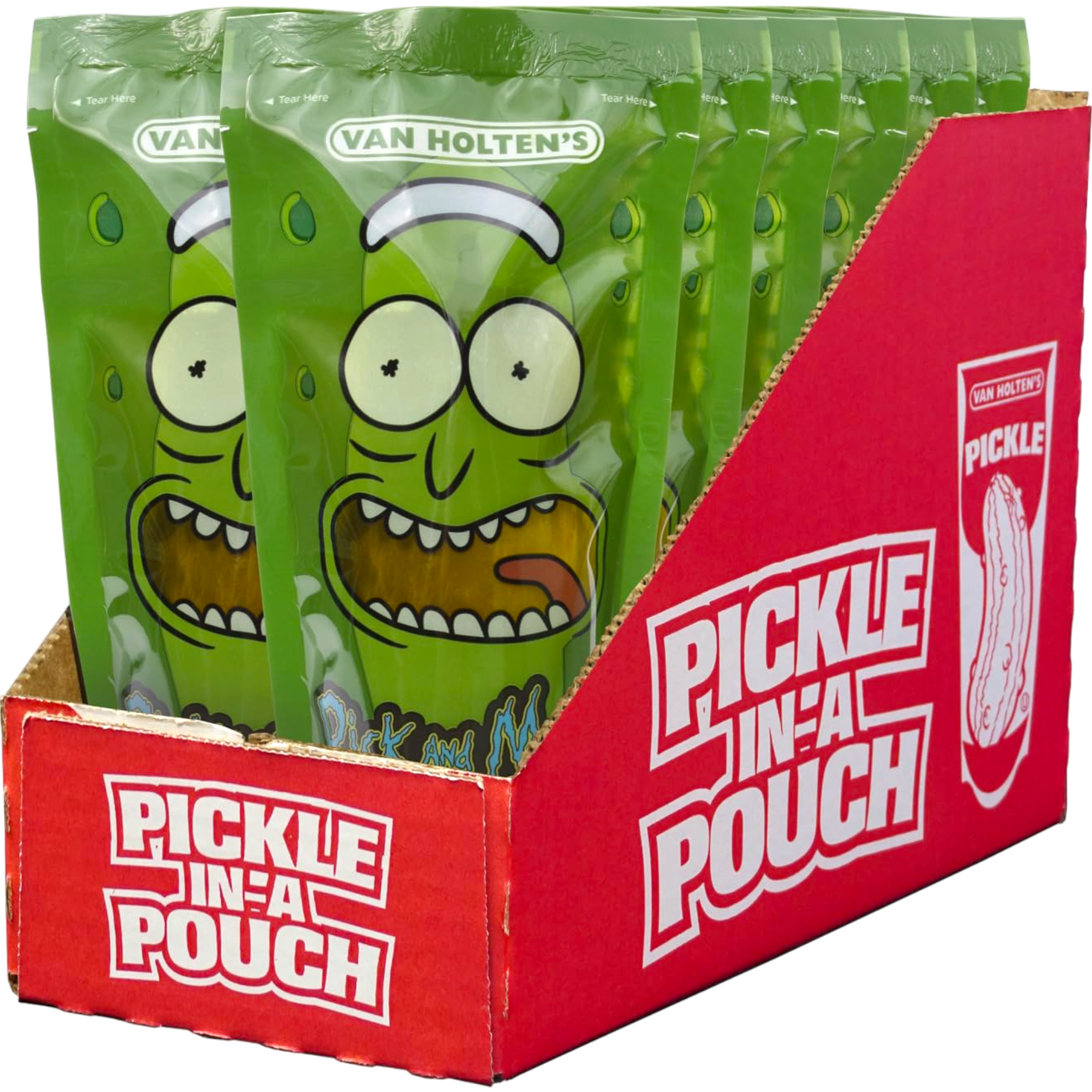 Cow Crack Wholesale - Wholesale Pickled Vegetables - Van Holten's Rick and Morty Pickle Rick 1