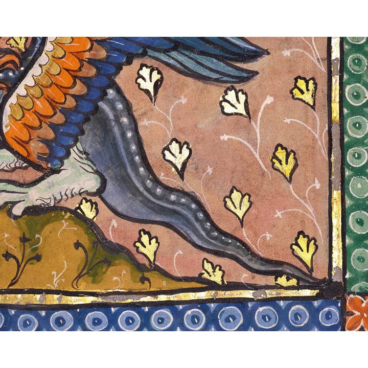 Rock Paper Scissors Wall Art – Engroshandel Kunsttryk – Vintage drage tegning | A Dragon | 13. århundrede fransk-flamsk manuskript | Middelalderlig naturhistorie | Fantasy vægkunst | Gamle beastiary