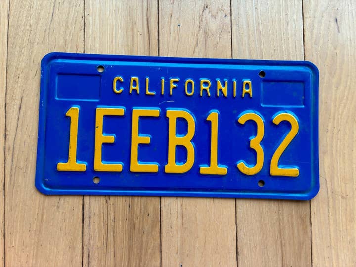 1970 Matrícula Base da Califórnia por atacado de RusticPlates