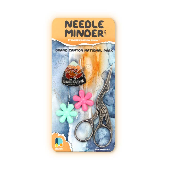 Grand Canyon National Park - Magnetic Needle Minder Set #2 for wholesale by Awesome Pattern Studio