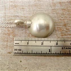 Luxe Design Jewellery - Wholesale Individual Charm/Pendant - Circle Urn Pendant for Cremation Ashes Sterling Silver4