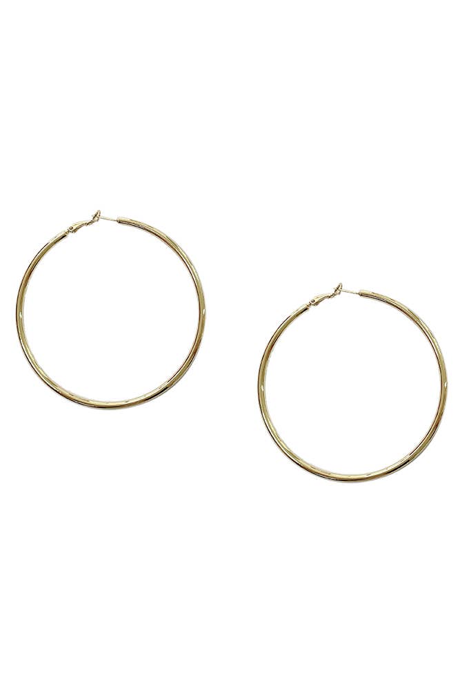 Hana – Engroshandel Hoops – 14K guld dyppet Omega lukning Hoop8