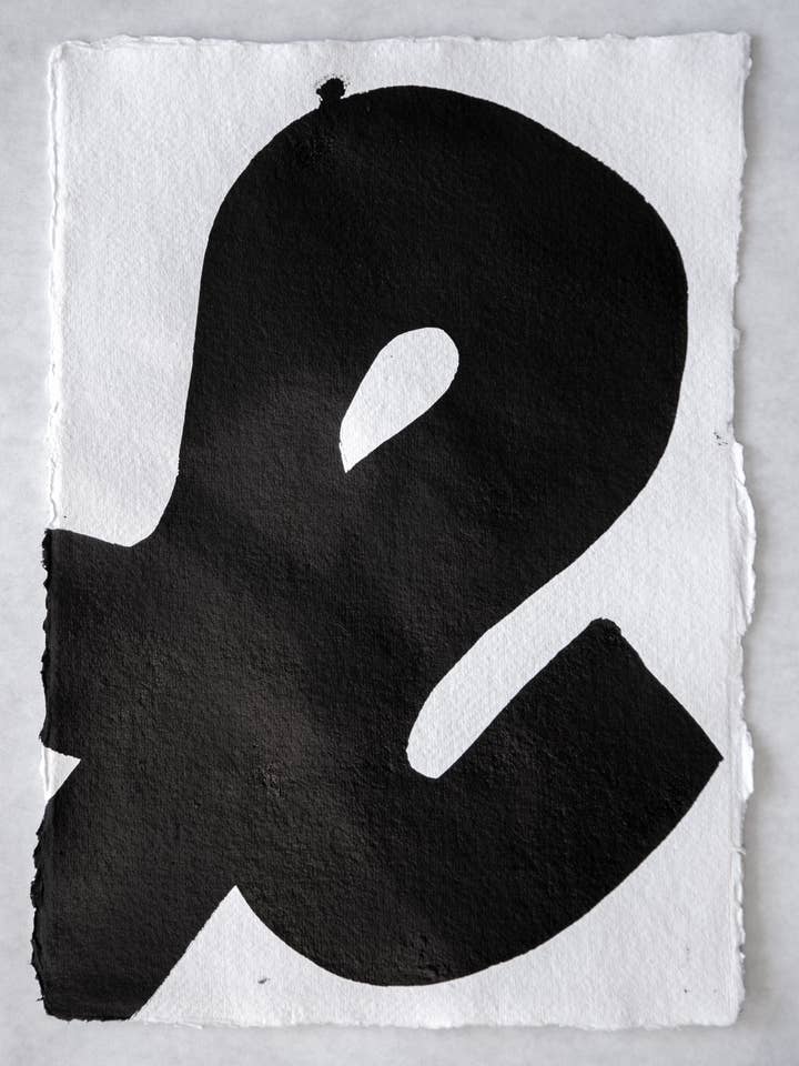 Œuvres sur papier - Enso japonais pour la vente par Bella Cucina Artful Living