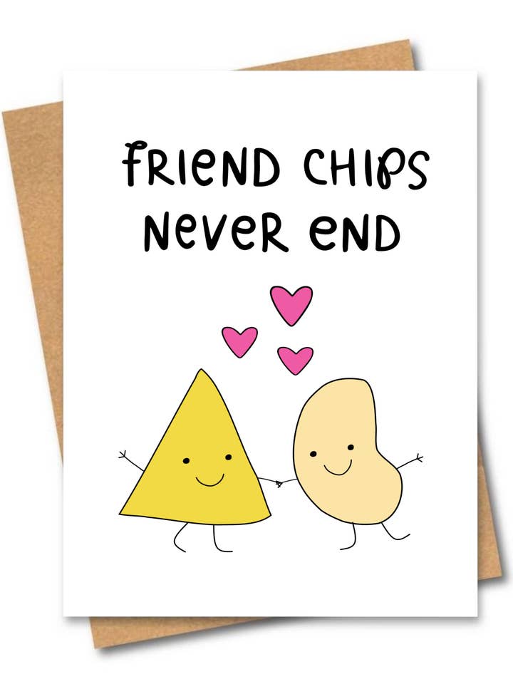 Friend Chips Never End for wholesale by Friends of Henry Paper Co