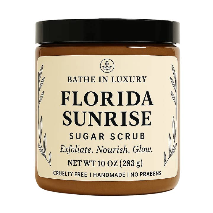 Esfoliante de Açúcar Amanhecer da Florida por atacado de Bathe in Luxury