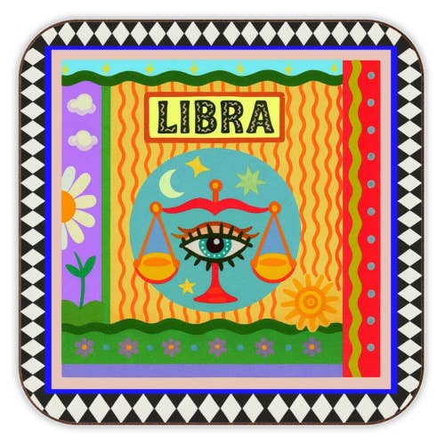 ART WOW β wholesale Coasters β Coasters 'Libra star sign'0