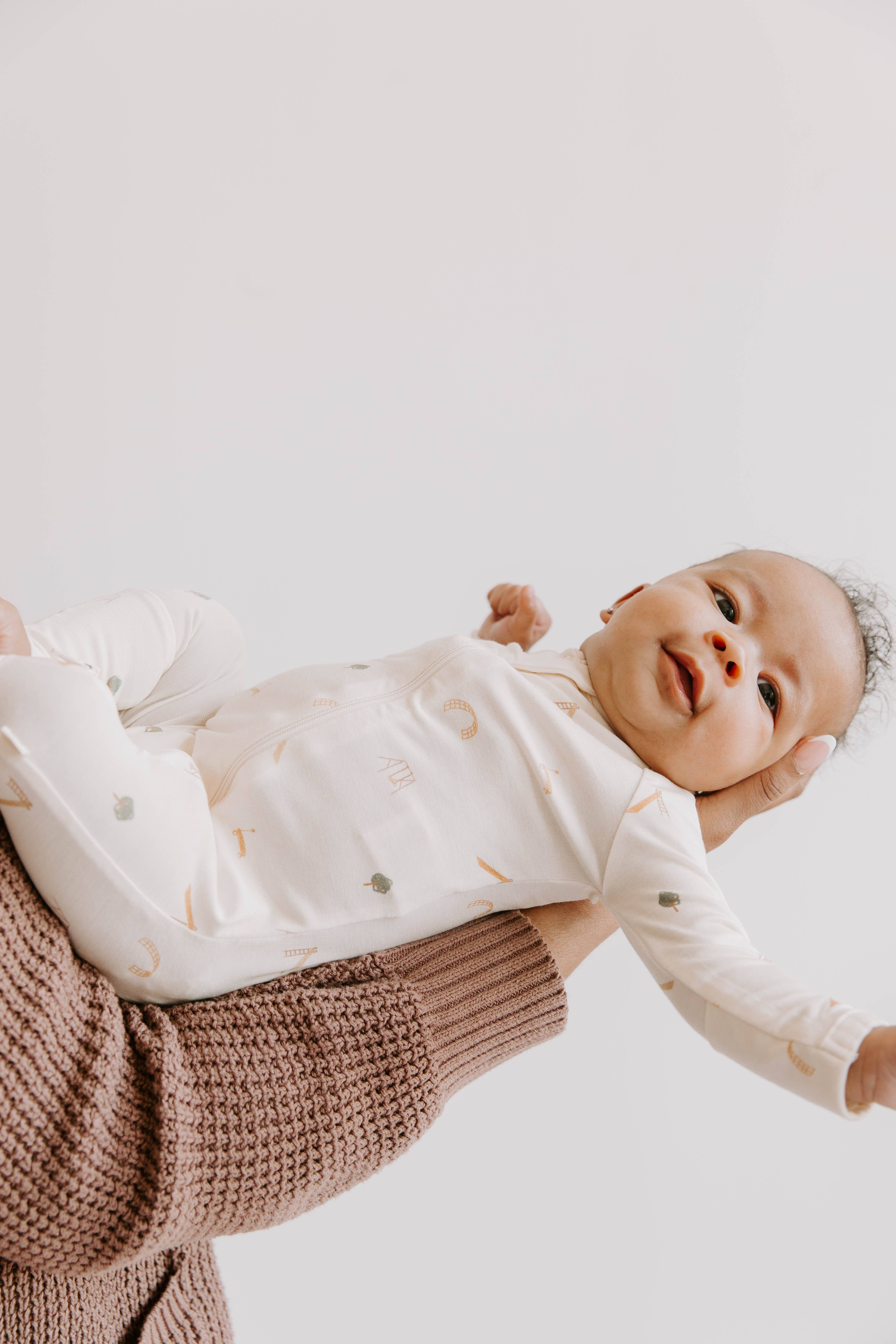 Dear Hayden - Wholesale Bodysuit (Footed) - Baby - Tencel Lyocell Footy Pajamas0