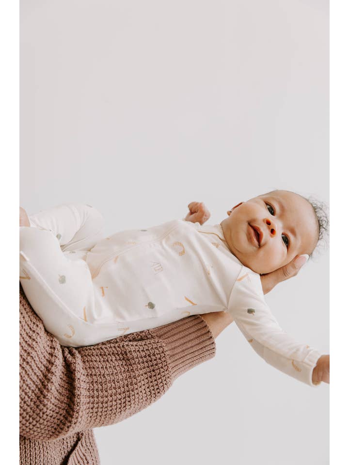 Dear Hayden - Wholesale Bodysuit (Footed) - Baby - Tencel Lyocell Footy Pajamas