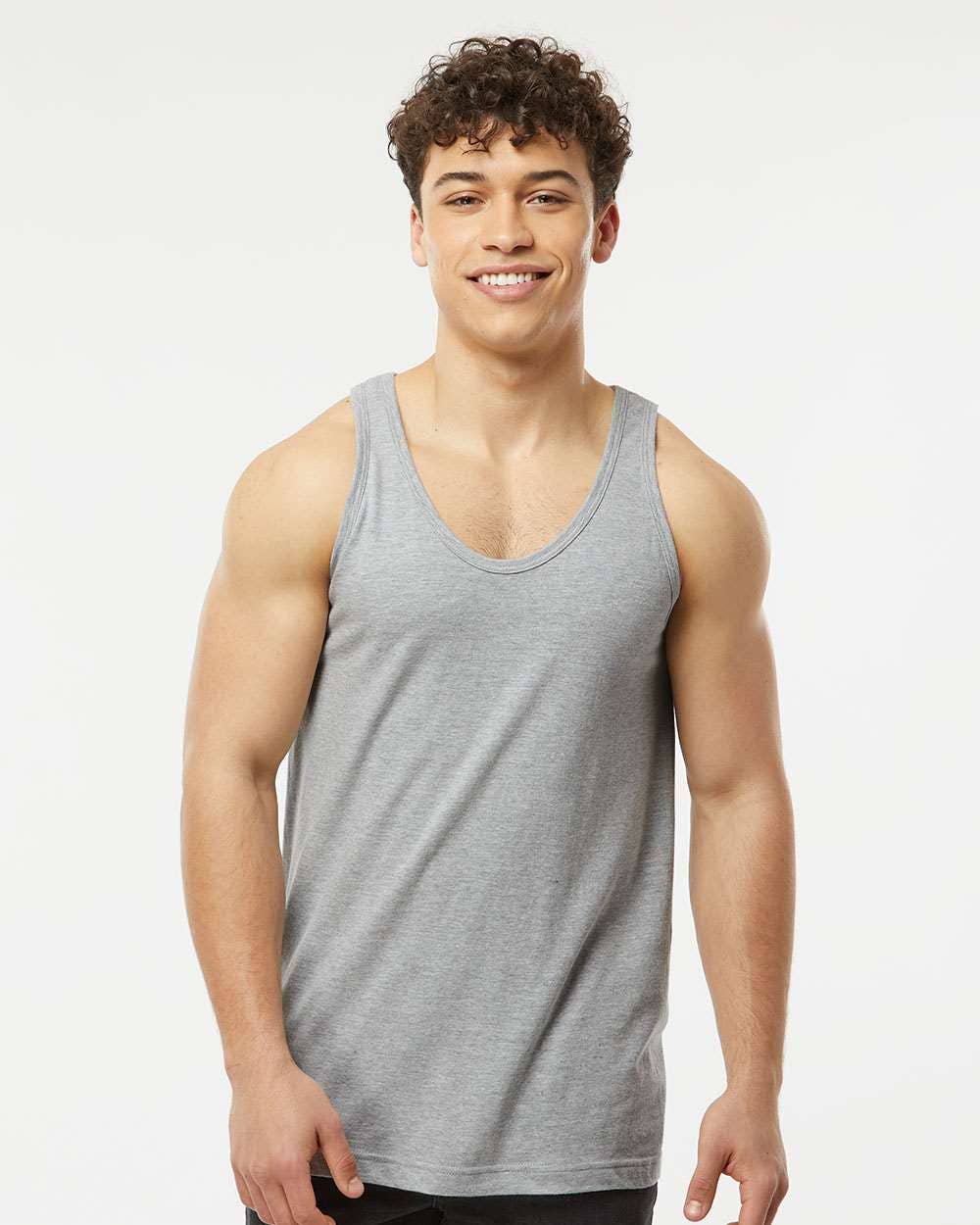 MYES BULK APPAREL - Wholesale Tank Top - Men's - Tultex Unisex Fine Jersey Tank – Lightweight Premium Cotton7