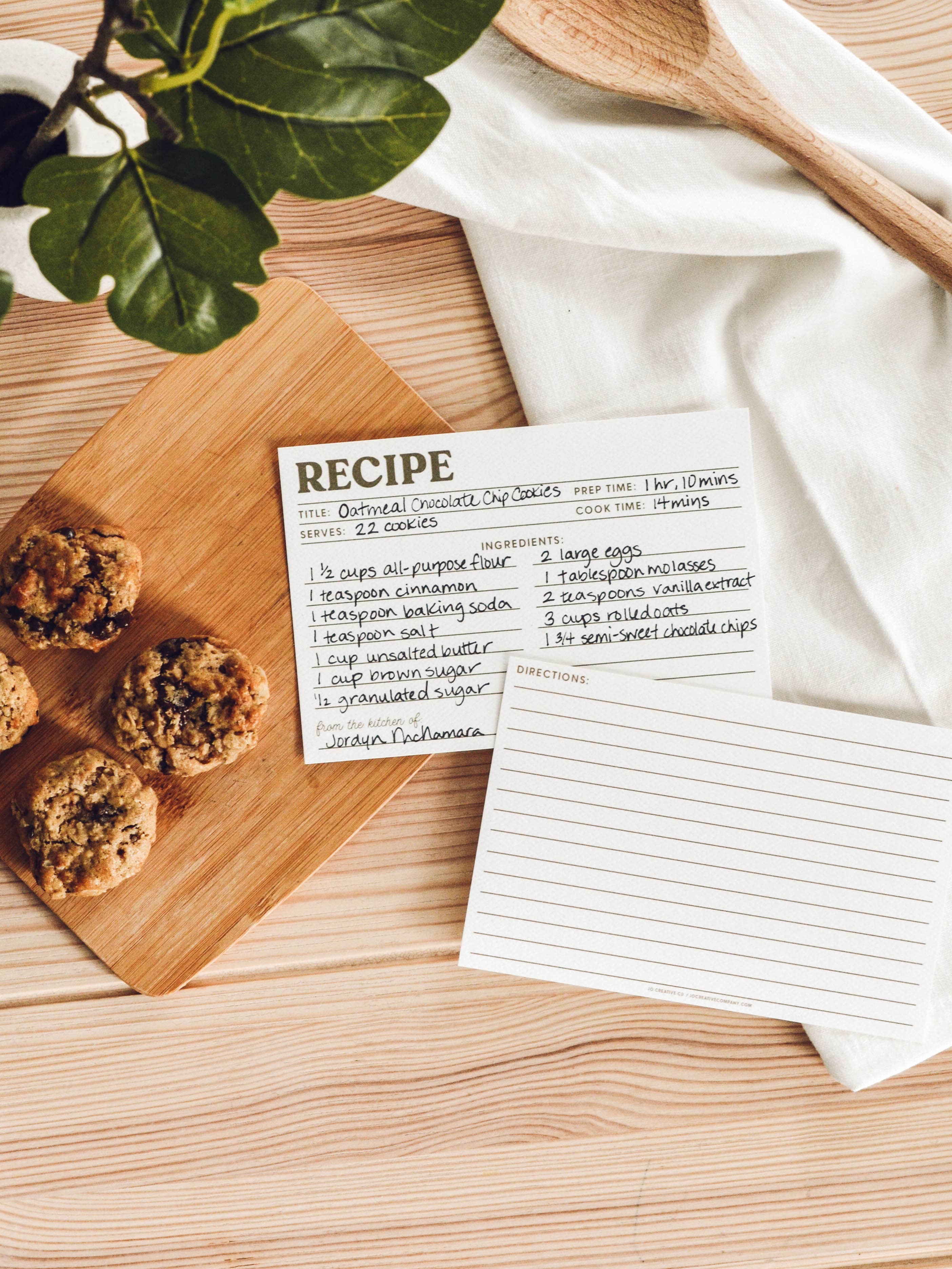 Jo Creative Co - Wholesale Recipe Card - Modern Farmhouse Recipe Cards7