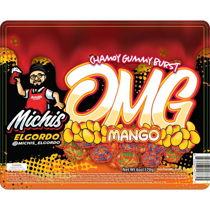 Micheladas El Gordo OMG Mango 6 OZ for wholesale by Cow Crack Wholesale