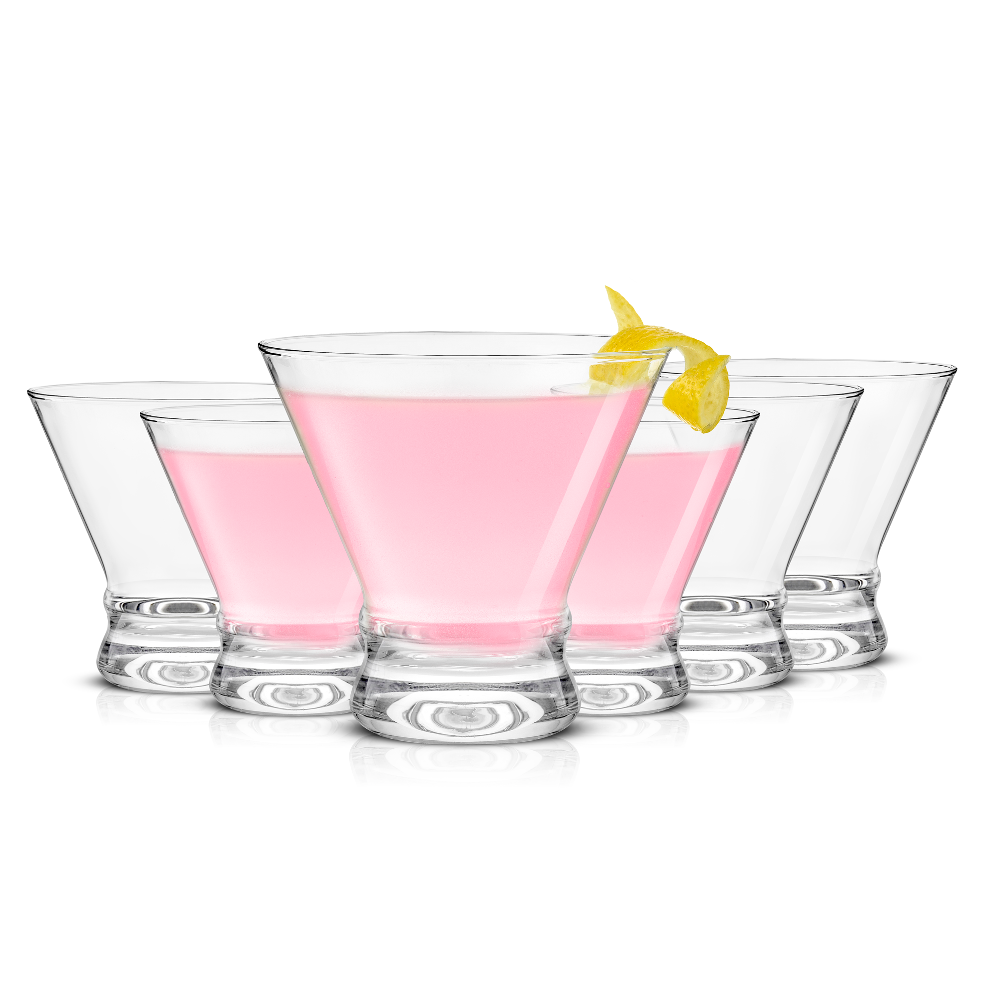 JoyJolt - Wholesale Cocktail/likeur glas - Afina Heavy Base Martiniglazen zonder steel9