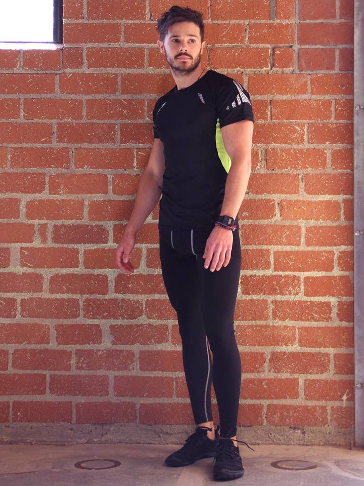 Williams - Leggings da uomo, colore: Nero per la vendita all'ingrosso da parte di Lenawee Moda