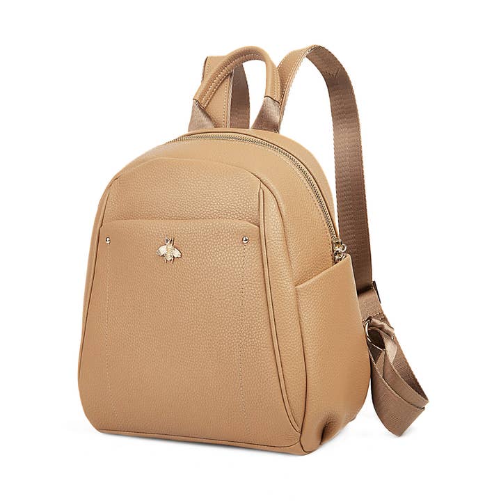 Leather Backpack C'iel Greenly Brandy for wholesale by C'iel