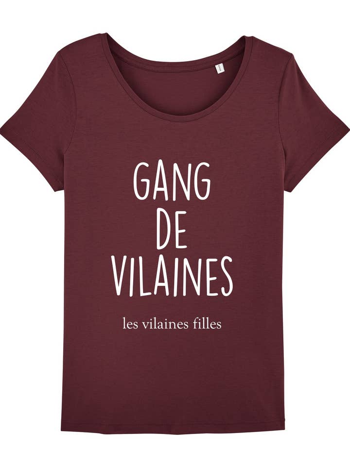 Rundhalsad t-shirt Gang de vilaines ekologisk för wholesale av Les Vilaines Filles