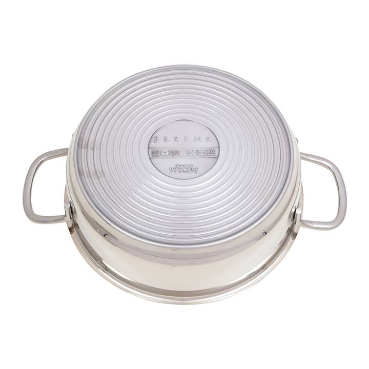 Biggbrands - Wholesale Cooking Pot - Serenk Modernist Stainless Steel Stock Pot (2 Options)2