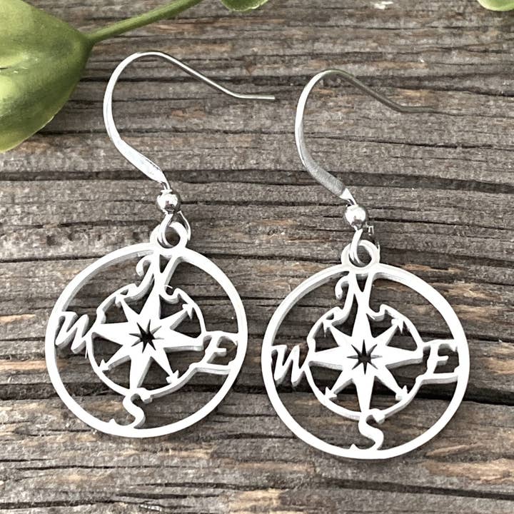 Compass Explore örhängen för wholesale av Be Inspired UP