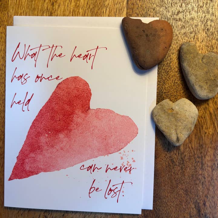 Karen Ritz Cards - Wholesale Sympathy Card - Heart Held Sympathy Card2