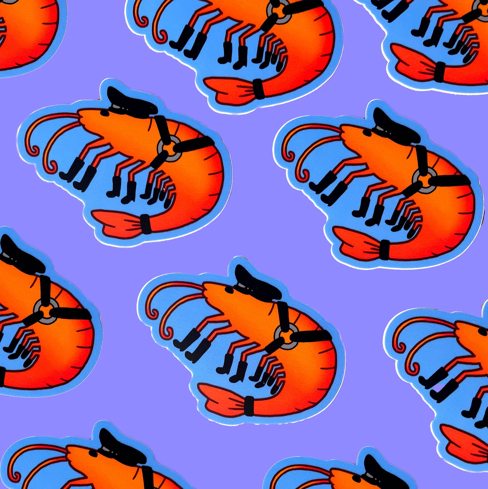 Tamiko Sidore Studio – wholesale Sticker – Shrimp Daddy Vinyl Sticker1