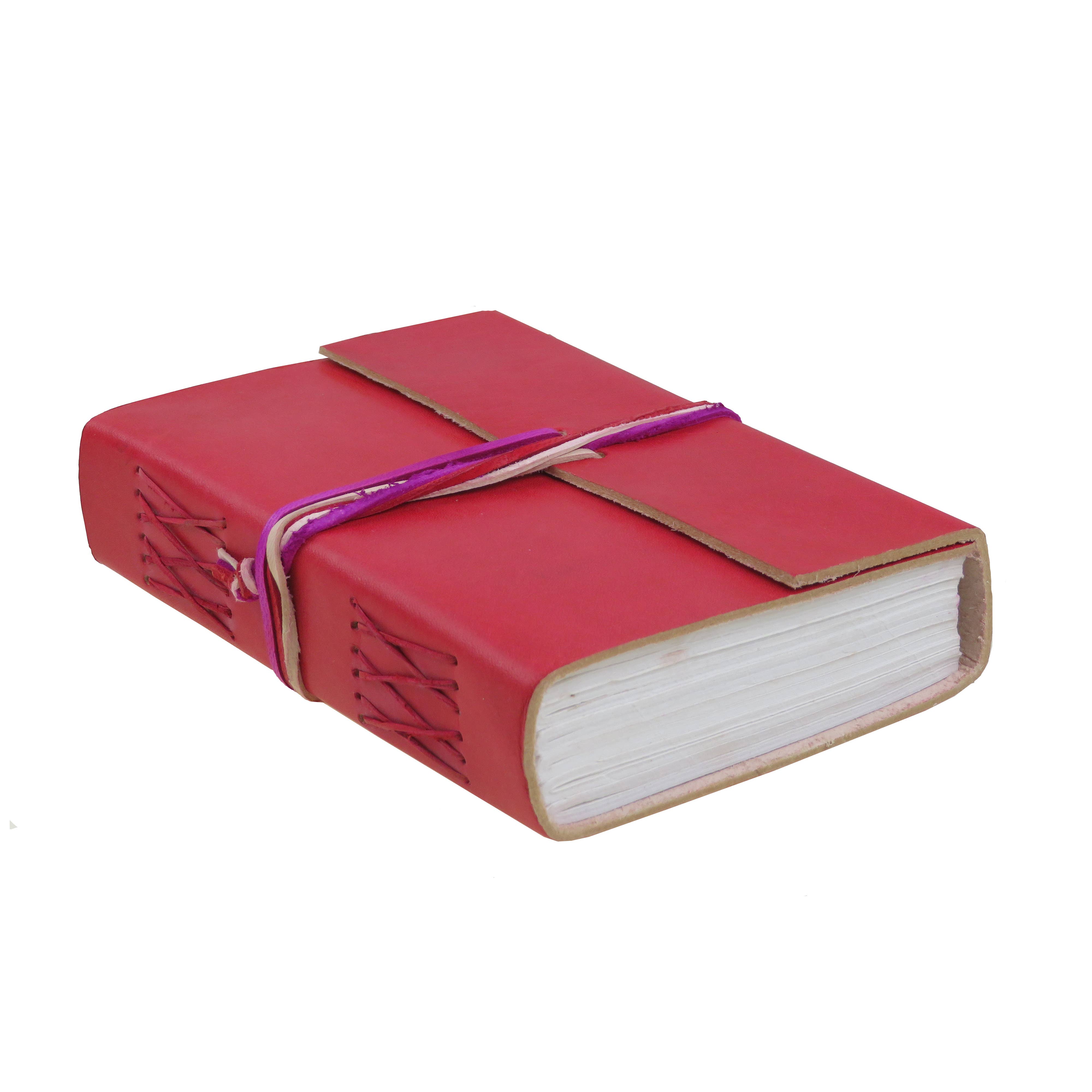 Epigram - Vendita all'ingrosso Diari/agende - Quaderno da avventura in pelle e carta artigianale con chiusura a legaccio6