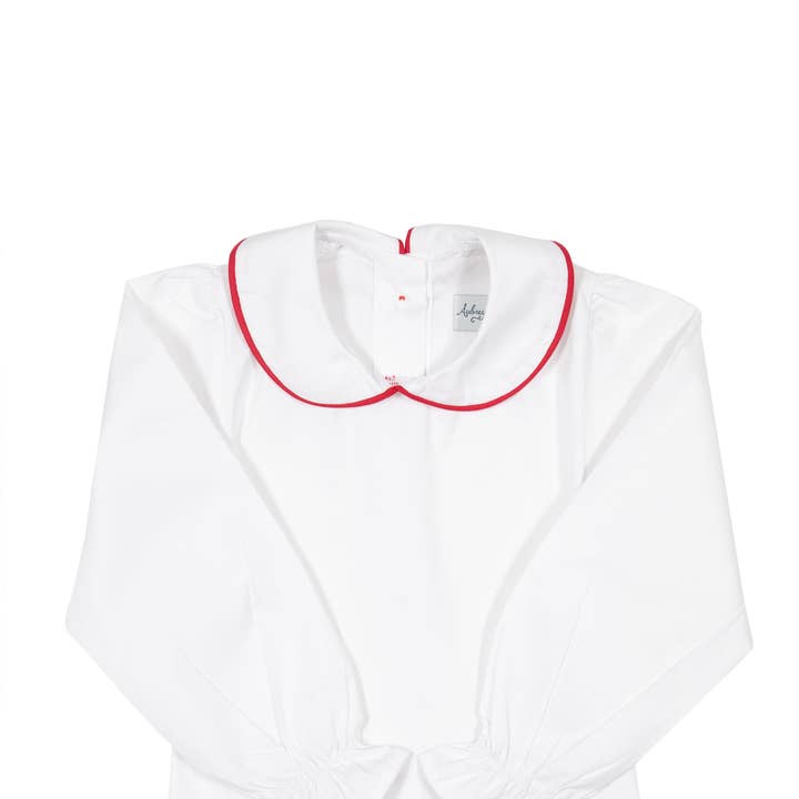 Penelope Proper Red voor wholesale door Aubrey Kathryn Co