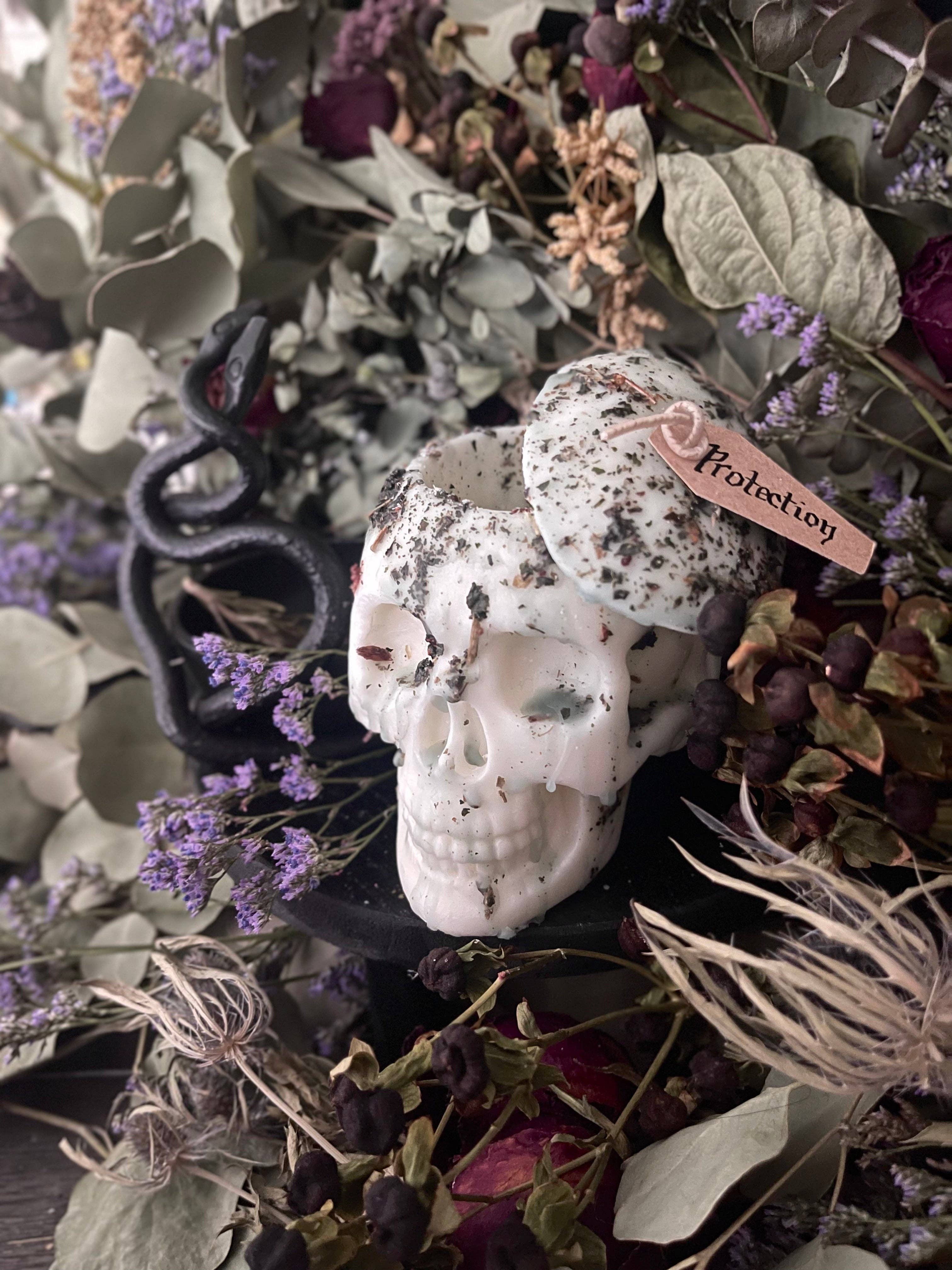 ComaVVitch - Wholesale Votive Candle - Dressed Thought Control Candles | Skull Candles | Witchcraft4