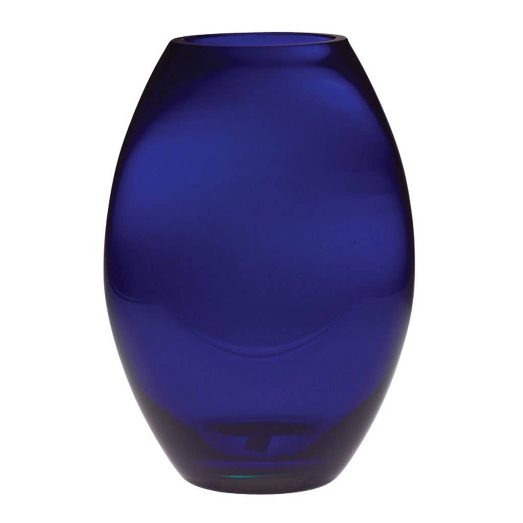 Barski - Wholesale Vase - Cobalt Barrel Vase, 12"H5