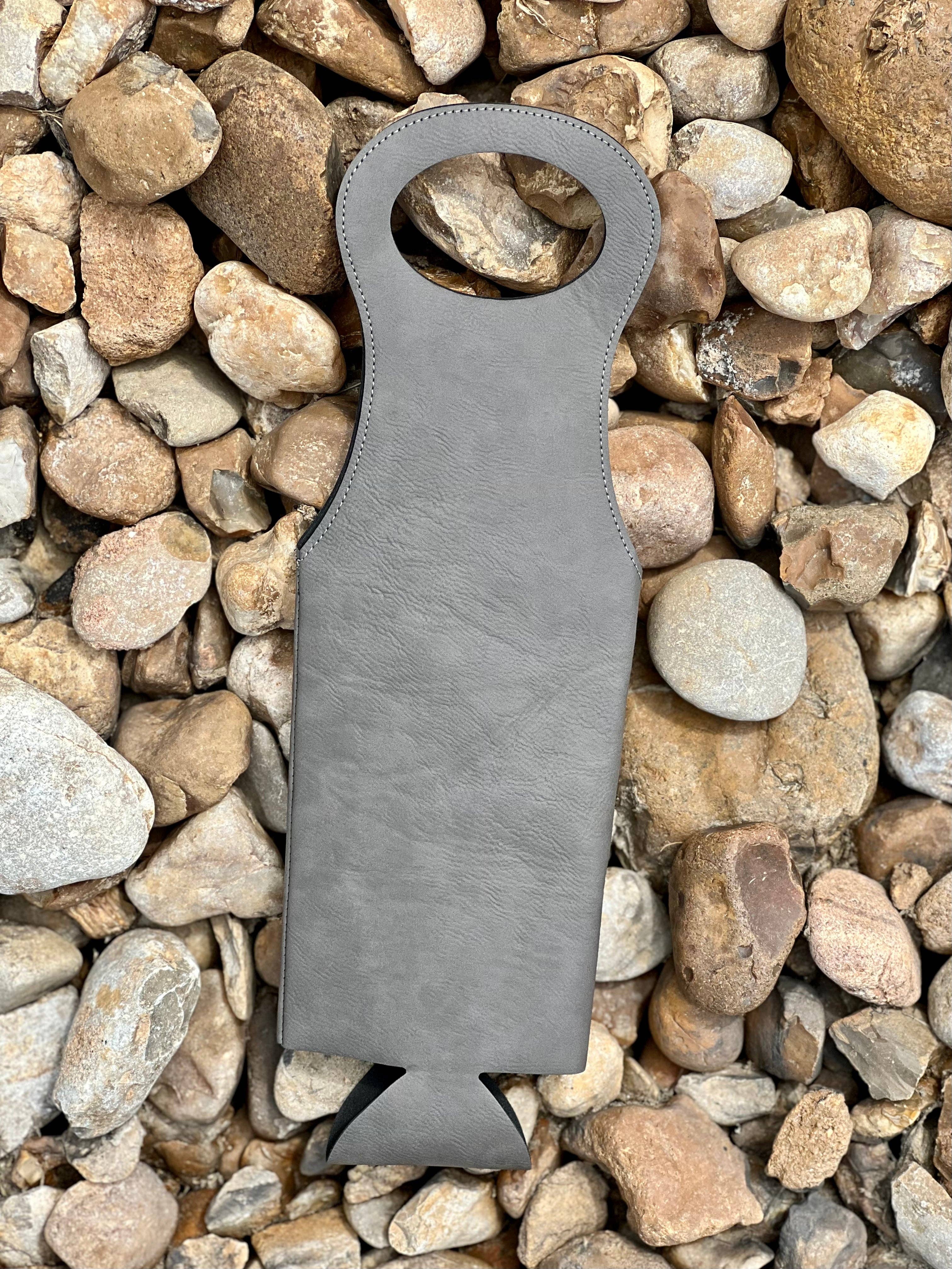 KW Custom Creations - Wholesale Wine Gift Bag - Leatherette Wine Bag6