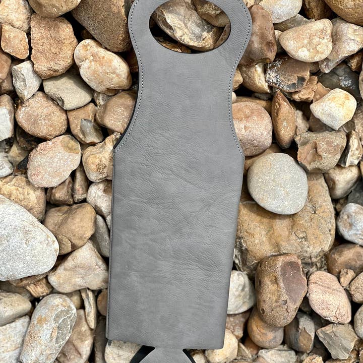 KW Custom Creations - Wholesale Wine Gift Bag - Leatherette Wine Bag6