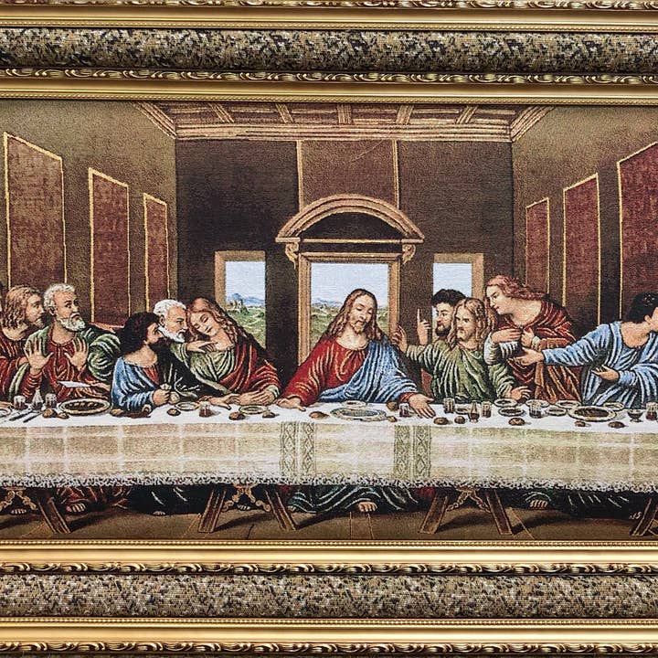 Tapiz tejido en marco: Last Supper, para venta al por mayor de Tobin Tate