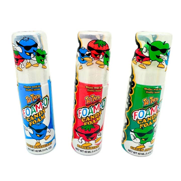 I Got Your Candy - Wholesale Hard Candy - Too Tarts Foam-O Candy Foam 1.4oz - 12ct