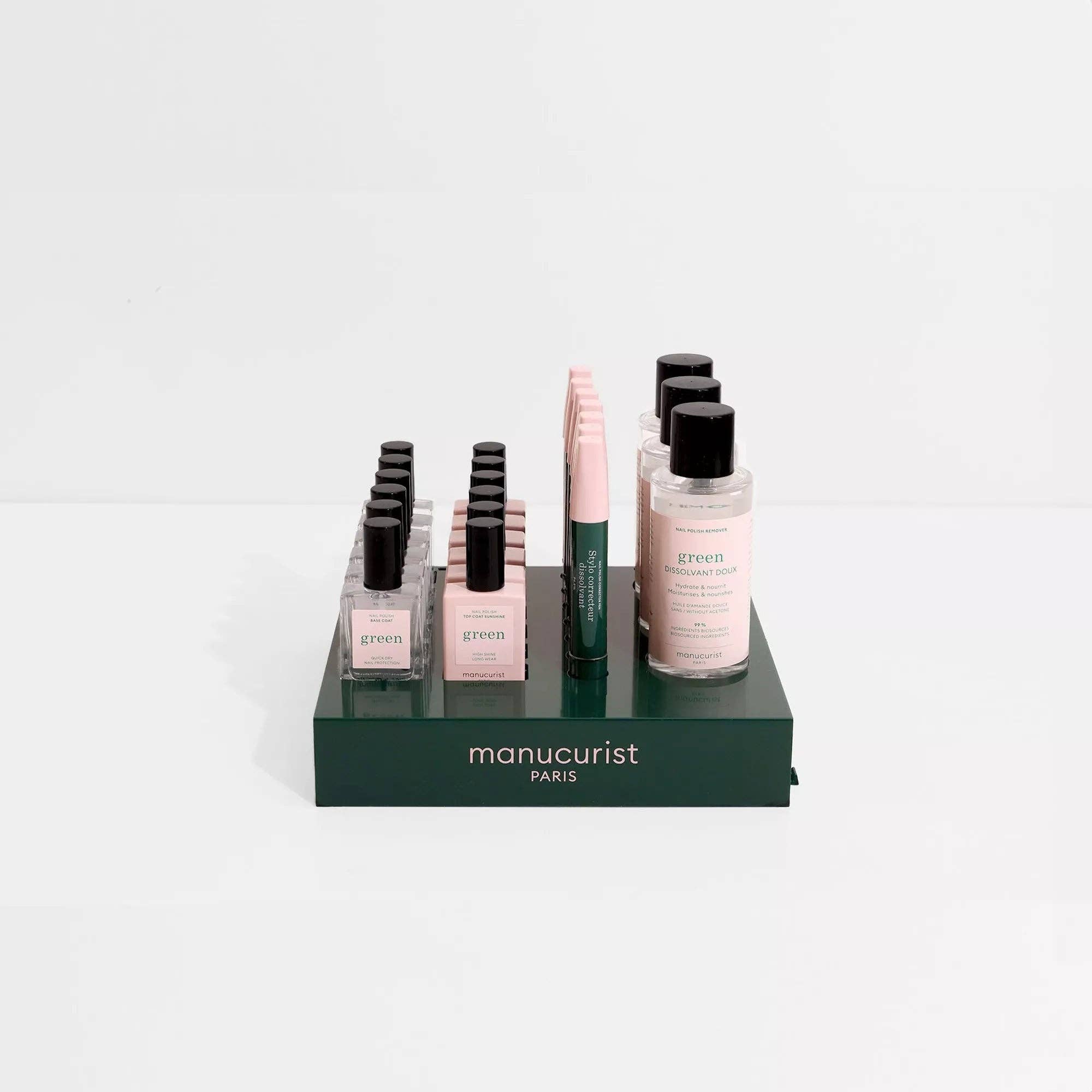 Manucurist UK – wholesale Nail polish set – Green™ - Opening Kit Retail1