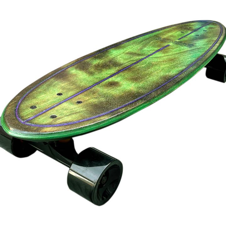 Lucid Grip - Wholesale Sporting Accessories - BIRCH 30" Element Series: Compact Cruiser Longboard Skateboard10