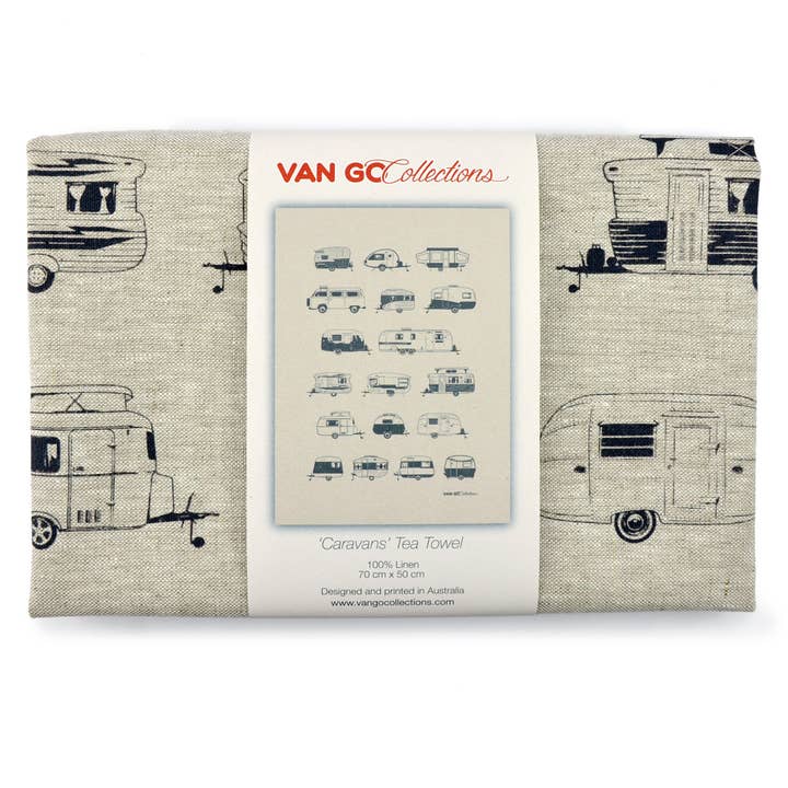 Torchon | Collection Destinations | Grey Caravans pour la vente par Van Go Collections