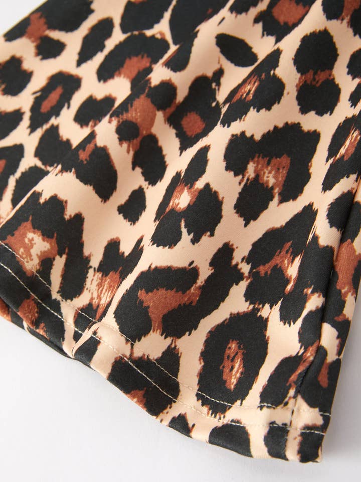 Rylee Faith Designs - Wholesale Top & Pant Set - Kids - Girls' Heart Leopard Print Set2