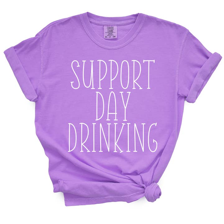 tcbco - Vente T-shirt sérigraphié – femme - T-shirt de soutien à la consommation diurne d'alcool2