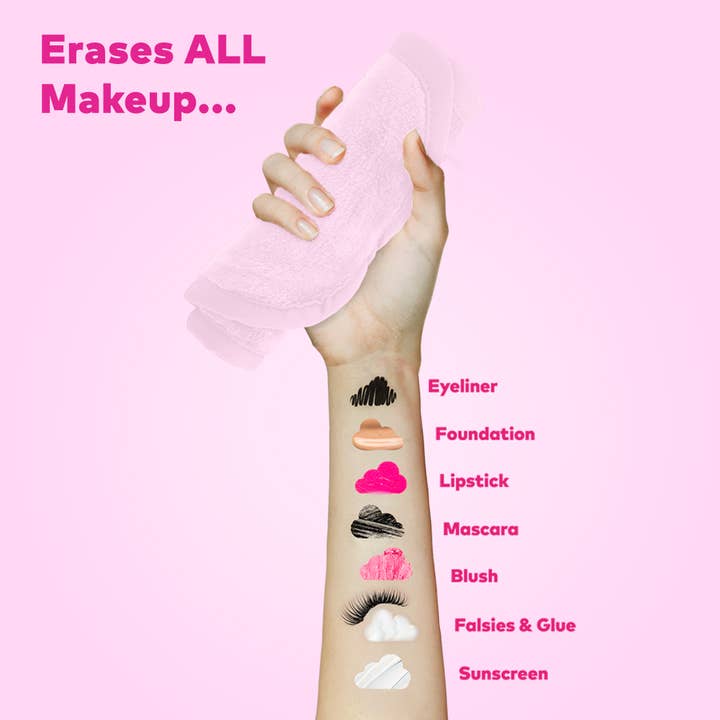 MakeUp Eraser - Wholesale Makeup Remover - Silver Infused Mini PRO MakeUp Eraser | Acne Prone Skin