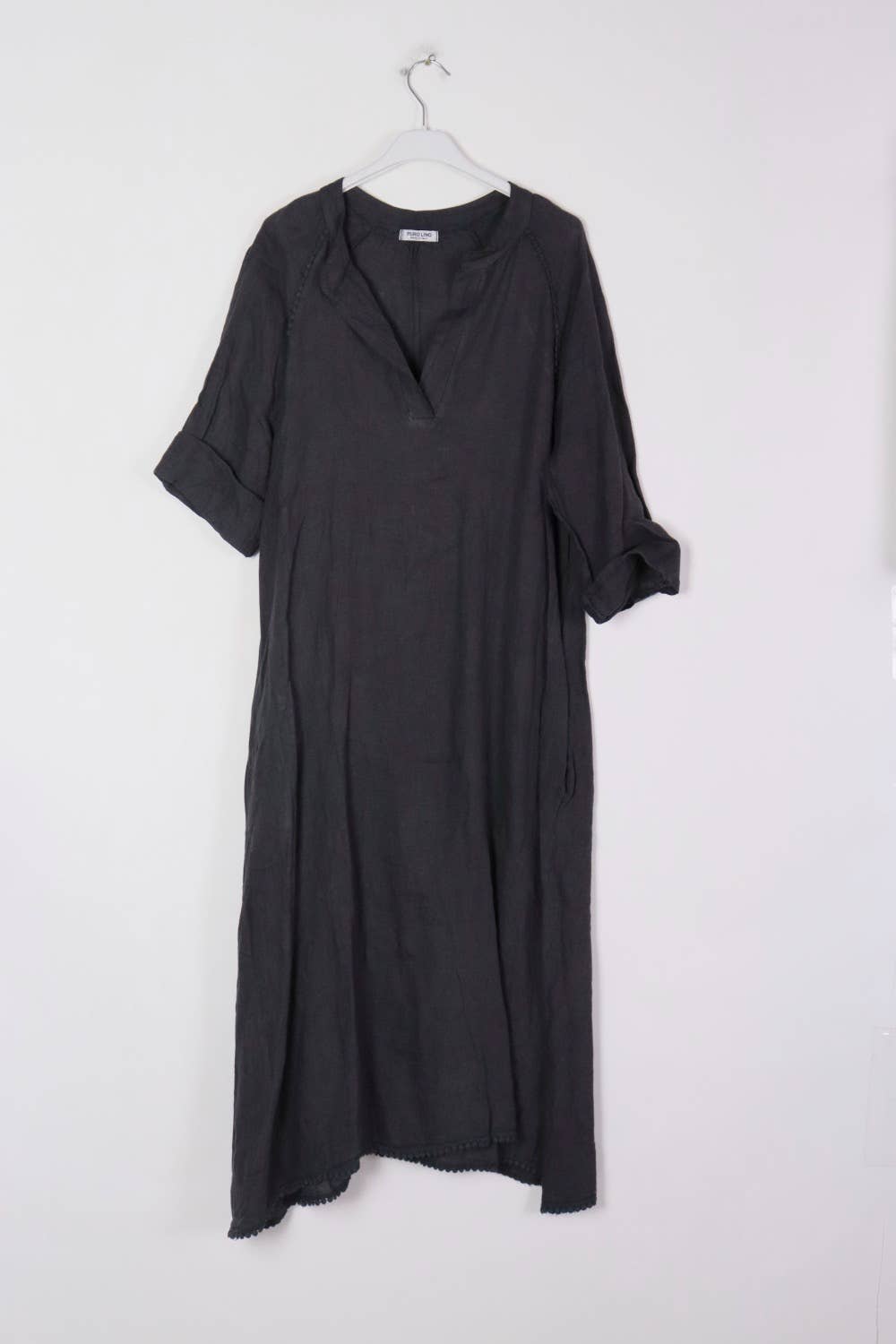 LÉA & LUC - Wholesale Dress - Women's - Long dress in 100% linen REF.716146