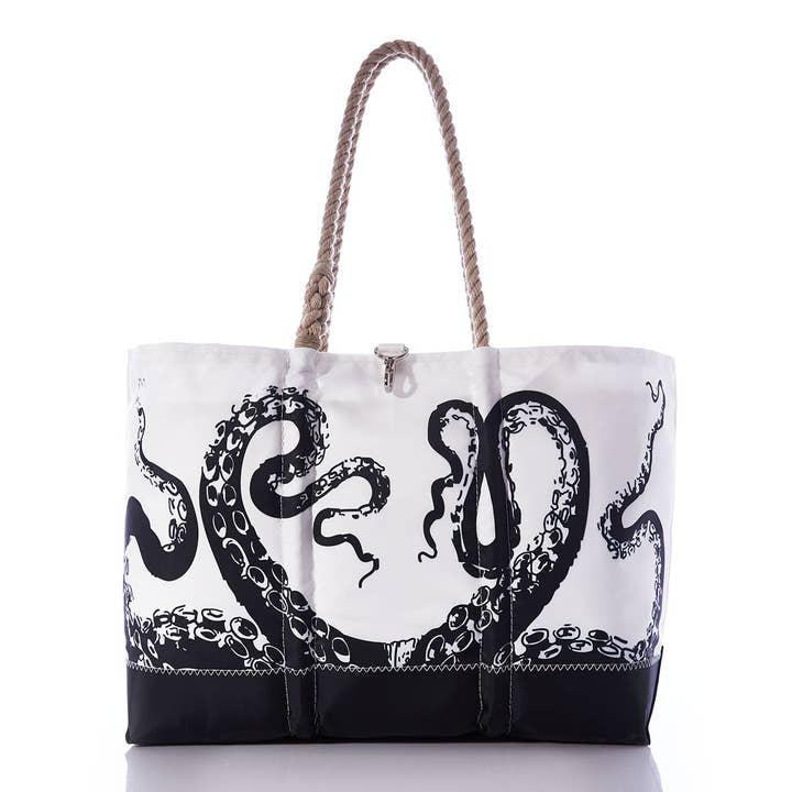 Octopus Ogunquit Beach Tote for wholesale by Sea Bags