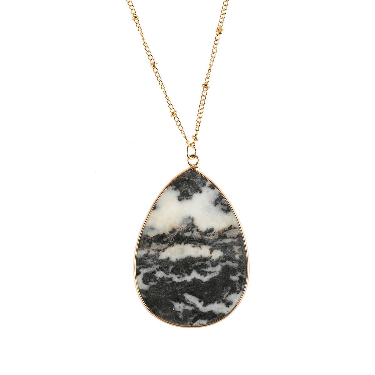 MYS Wholesale Inc - Wholesale Pendant/Charm Necklace - Oval Stone Pendant Necklace4