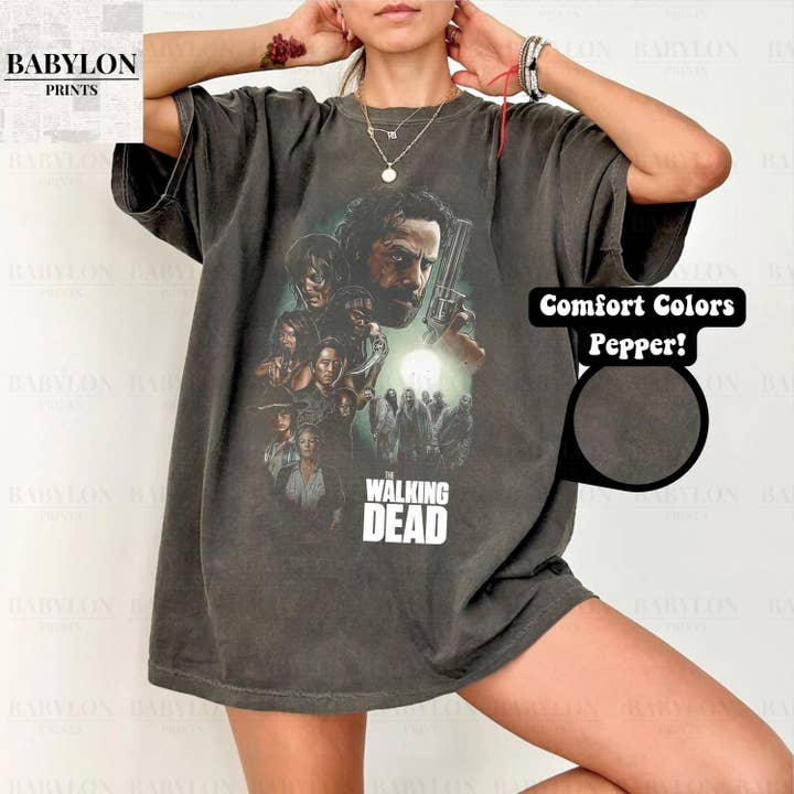 The Walking Dead Daryl Dixon, Rick Grimes, Glenn Maggie Rhee for wholesale by TheKingShirt