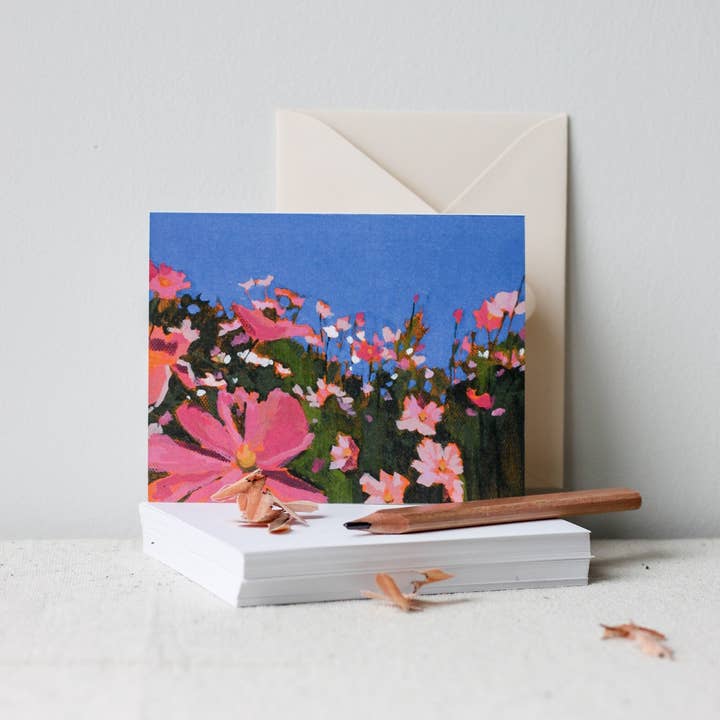 Sarah Madeira Day - Wholesale Everyday Greeting Card - Cosmos | Card & Envelope2