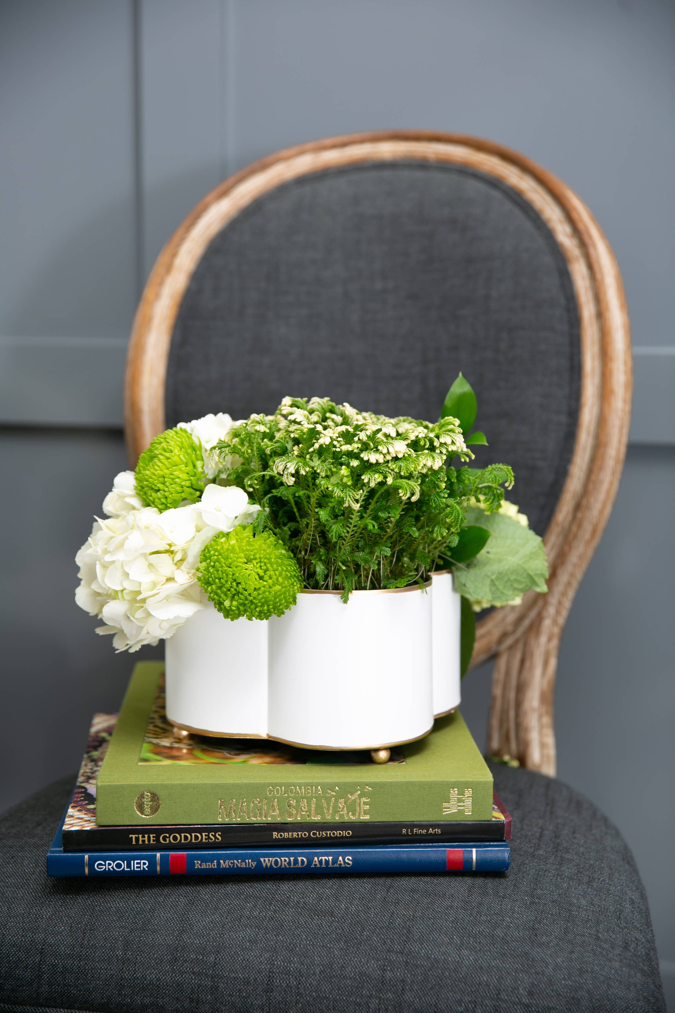 Jaye's Studio - Wholesale Plant Pot - Mattie Quatrefoil Cachepot Planter10