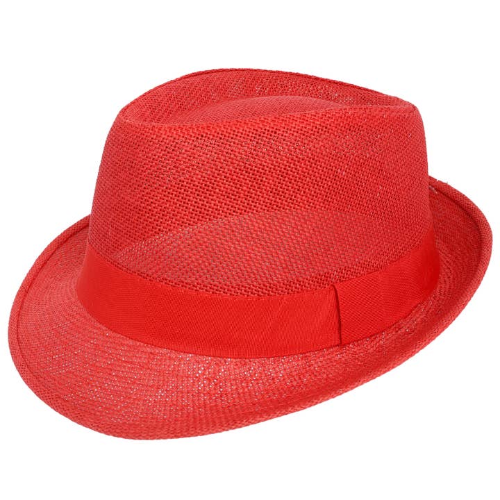 SP Sophia Collection - Wholesale Fedora - Women's - Fashion Paper Braid Panama Fedora Hat 12