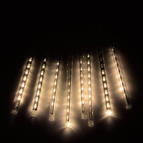 Perfect Holiday - Vendita all'ingrosso Fili di luci - 8 tubi di luci natalizie a cascate Snowfall, 30 cm3