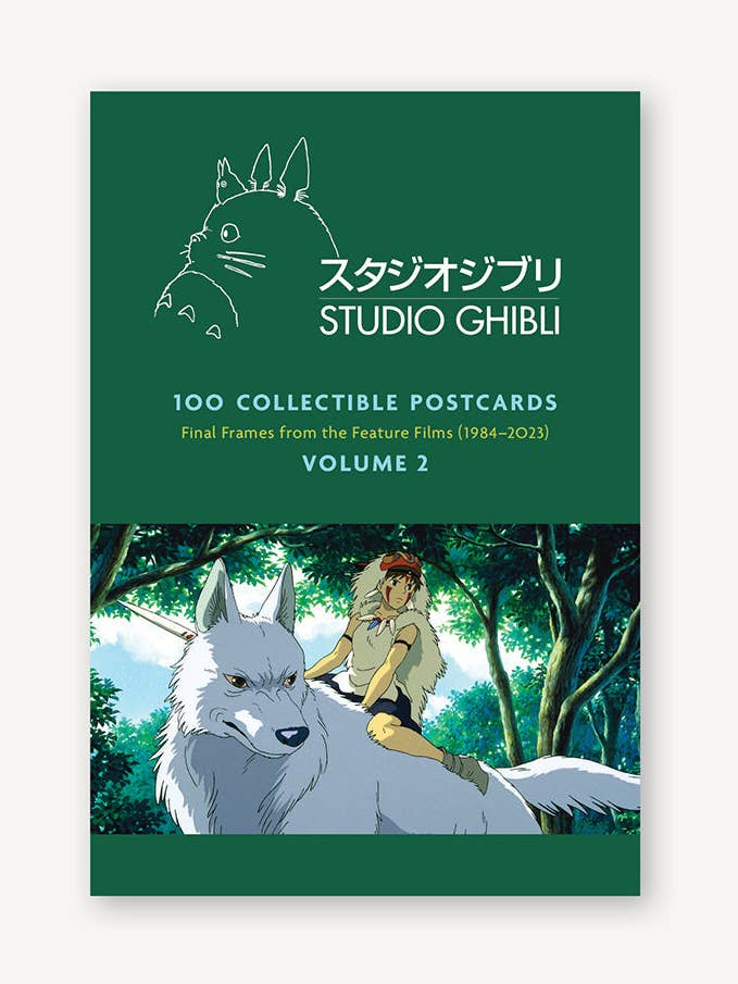 Studio Ghibli: 100 Collectible Postcards, Volume 2 for wholesale by Chronicle Books