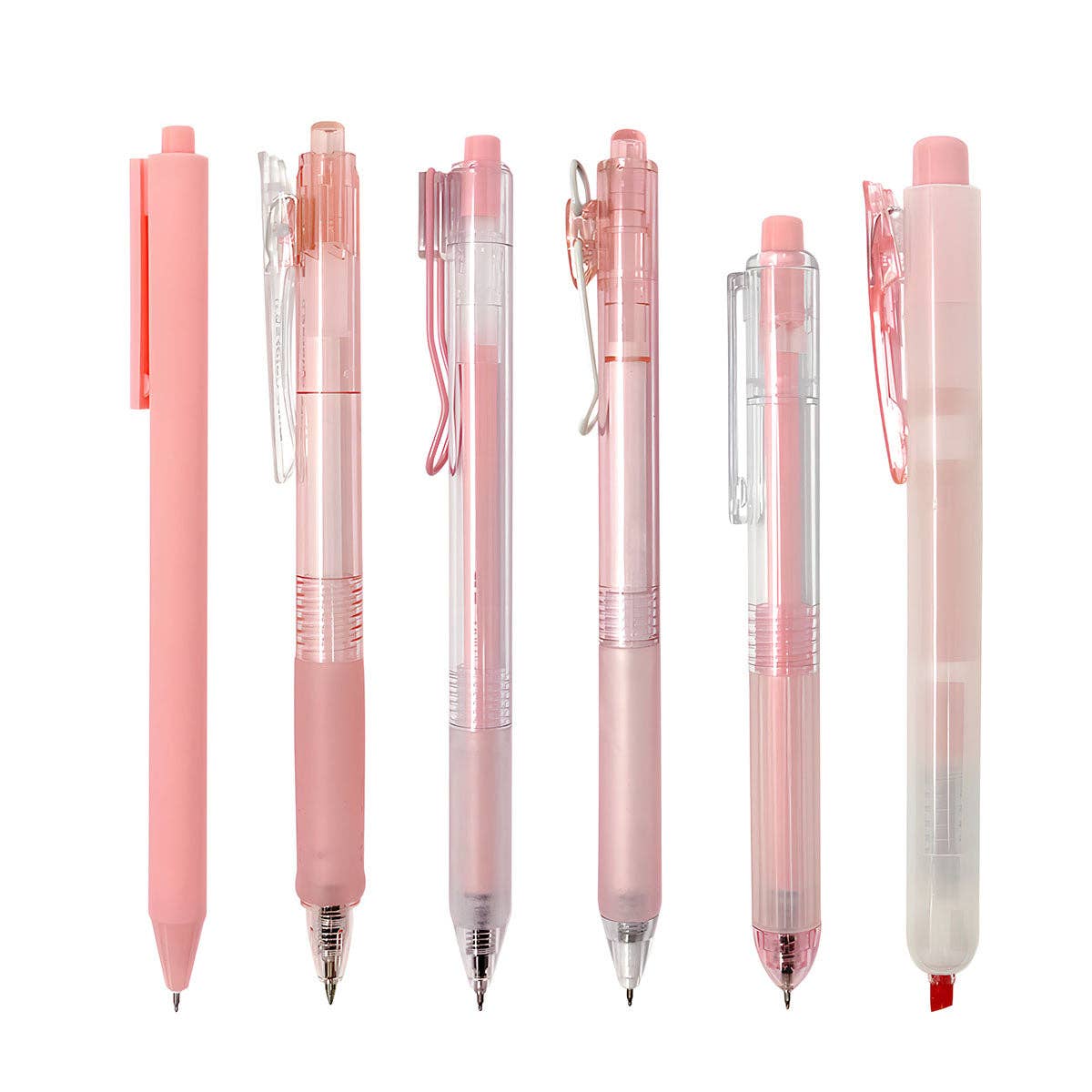 Wrapables.com - Wholesale Pen - Wrapables Retractable Rollerball Pens and Highlighter Set 621