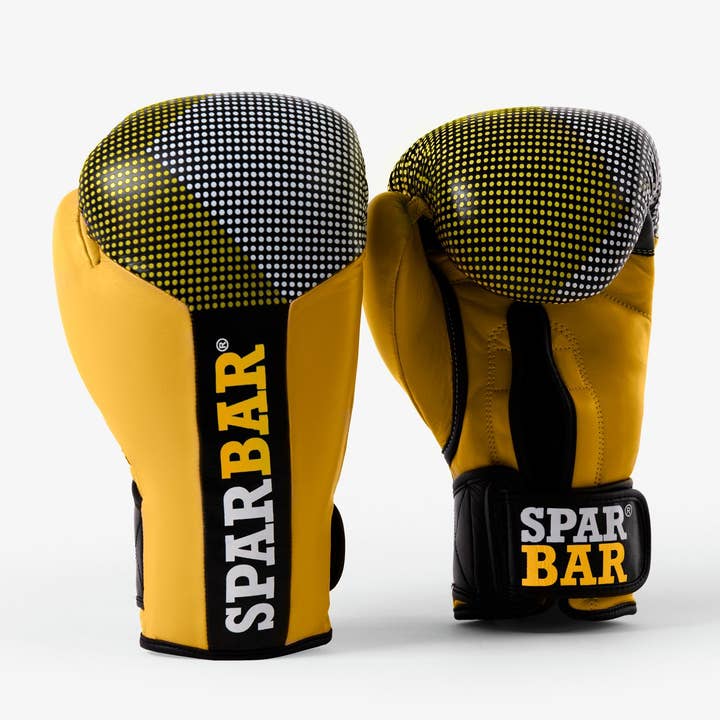 SPARBAR® SB1 VELCRO BOXING GLOVE - YELLOW for wholesale by SPARBAR