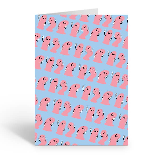 Two Brides Presents - Wholesale Love Card - SILLY WILLIES Greeting Card
